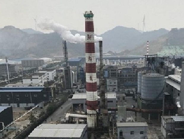 西安煙囪拆除-電廠一座180米高煙囪被拆除